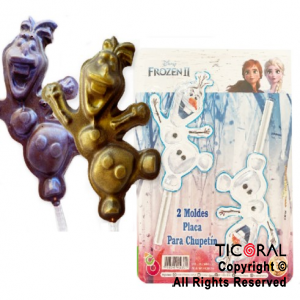 MOLDE PLACA PALETA FROZEN X 1